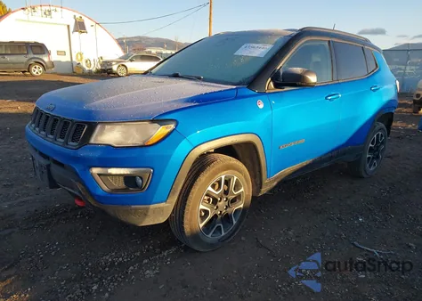 2021 Jeep Compass Trailhawk 4X4 из США, поврежденный, VIN 3C4NJDDB0MT551169